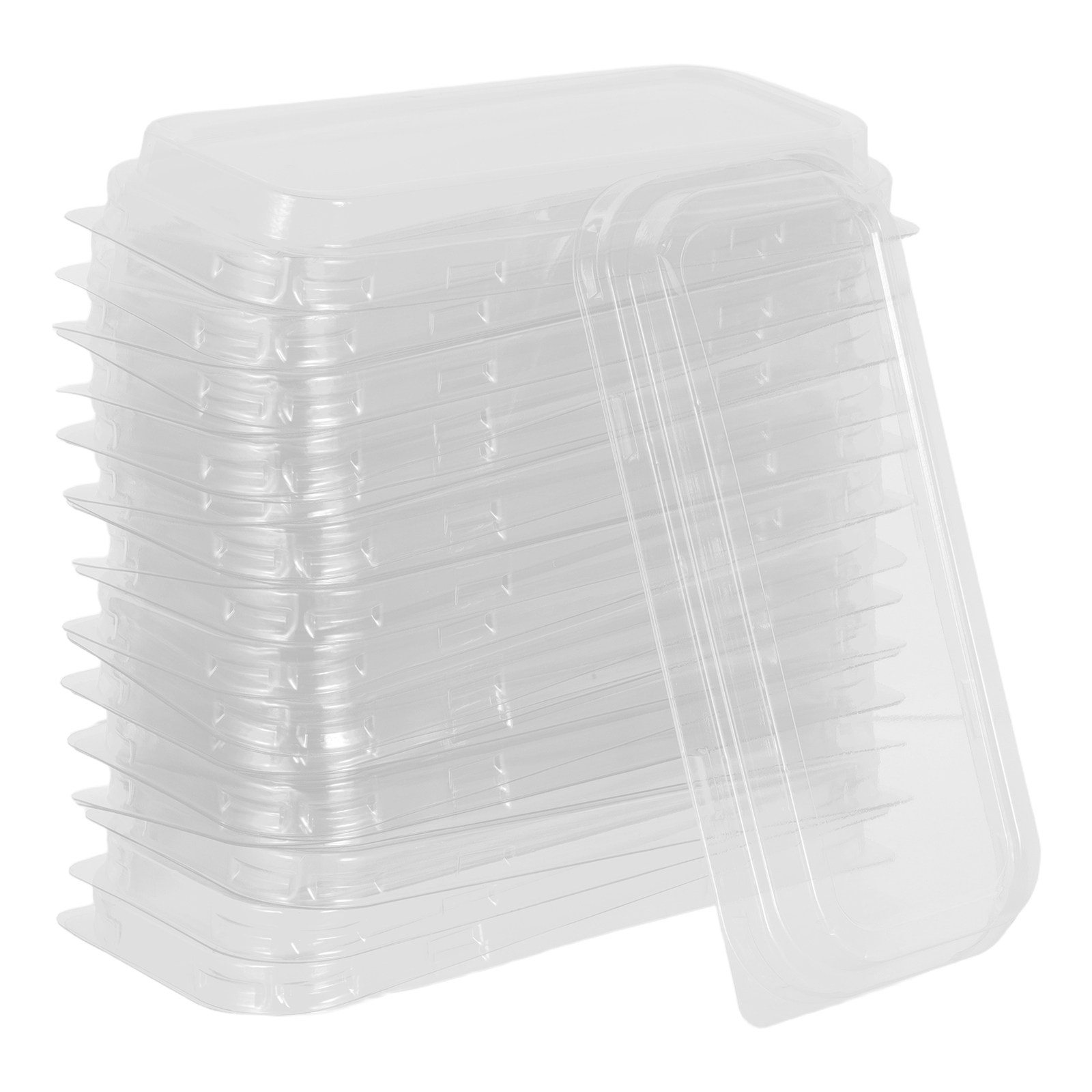 Kitchen With Baking Area - 50Pcs Plastic Loaf Baking Lids -