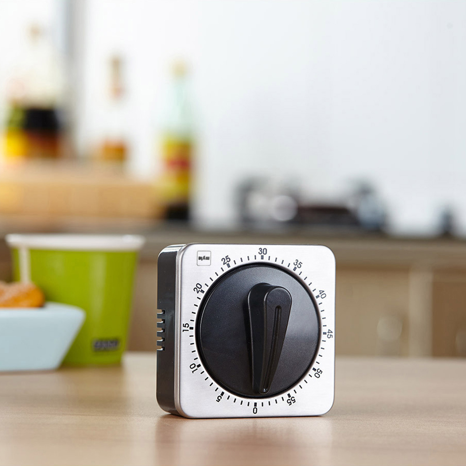 Baking Kitchen Set Up - Kitchen Magnetic Countdown Timer 60 Minute