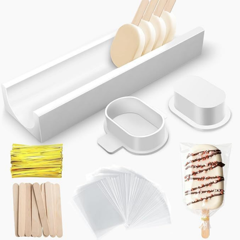 Kitchen Baking Supplies - Cake Pop Mold Set with Tray
