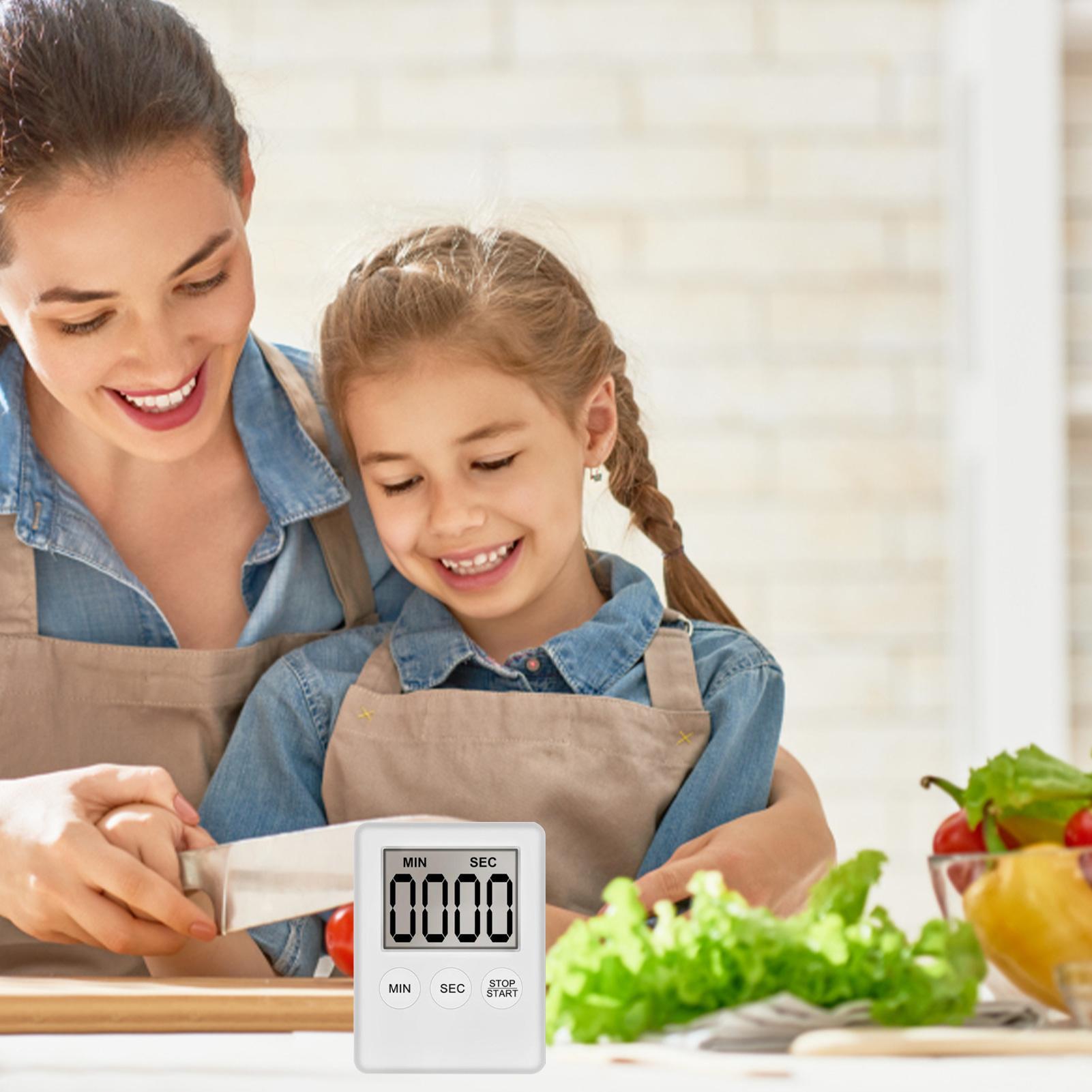 Baking Kitchen Set Up - Magnetic Kitchen Timer Digital Cooking Baking