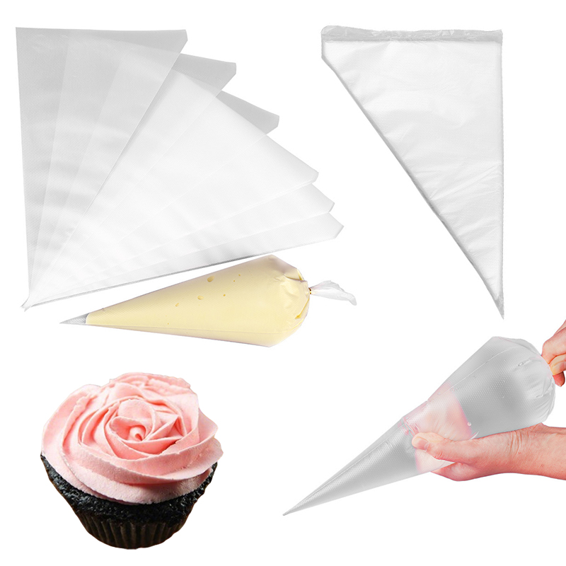 Piping Bag Disposable - 20PCS/Set Disposable Pastry Piping Bag Sleeve