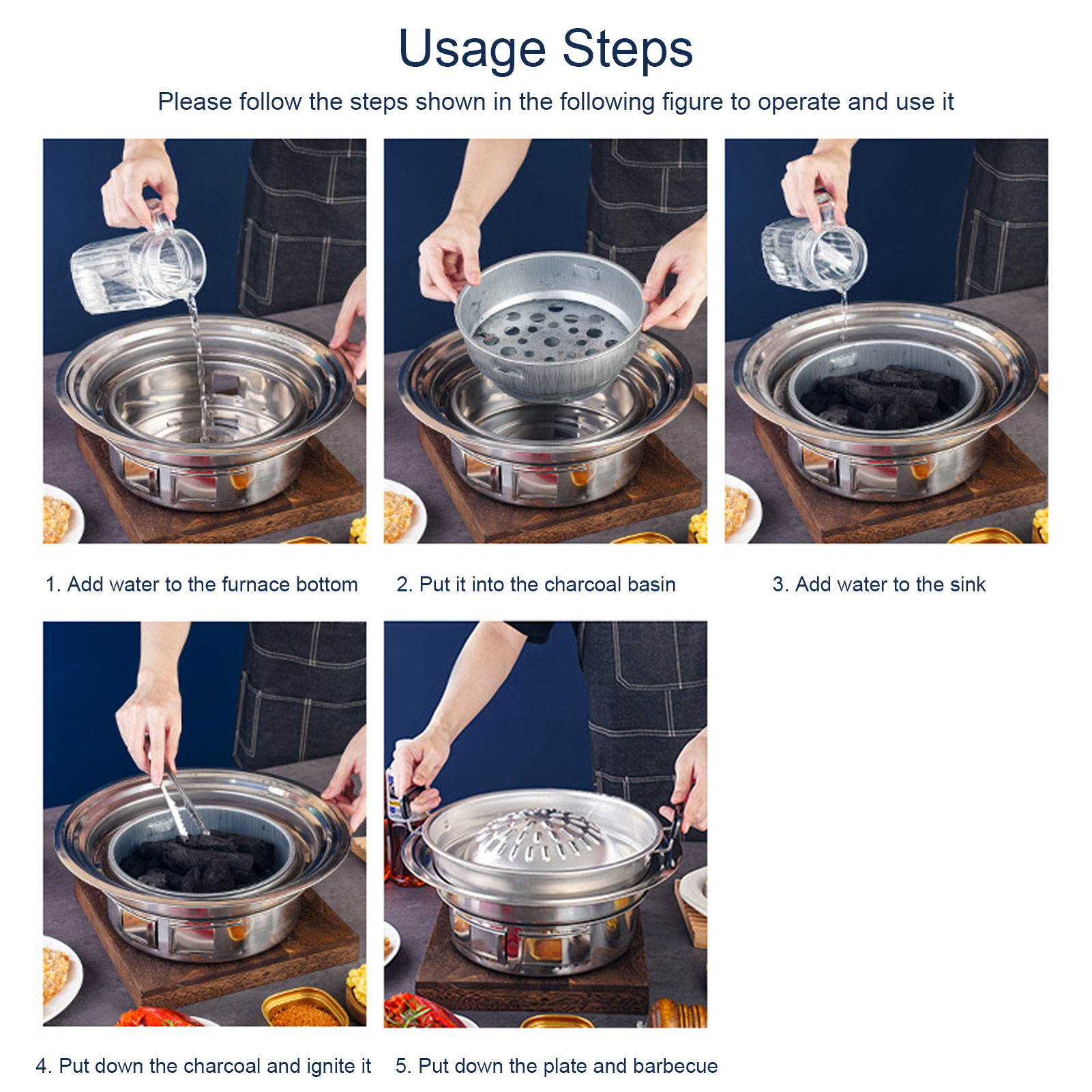 Thai Barbecue Grill Pan Thai B - Kitchen Baking Tray Organiser 评论和价格