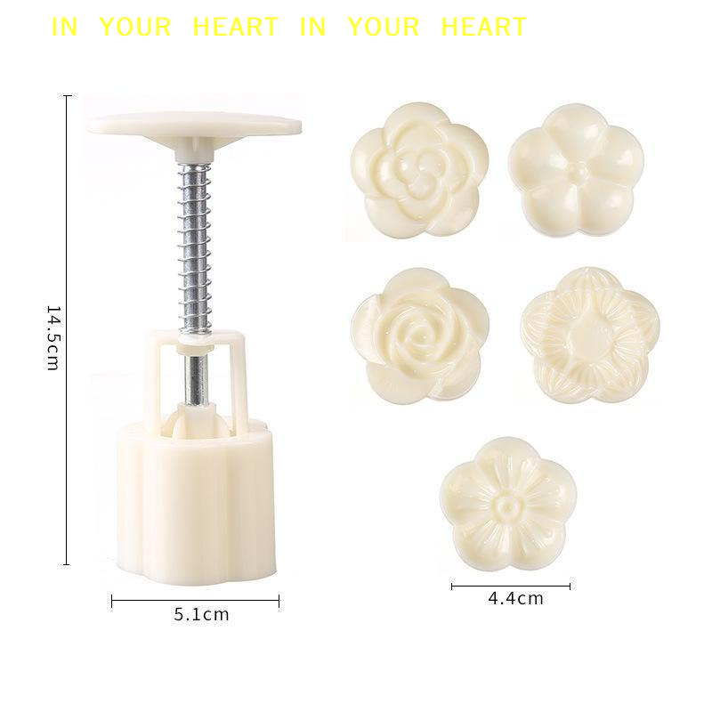 【X】1 Set DIY Mooncake Mold Pla - Kitchen Baking Torch 评论和价格