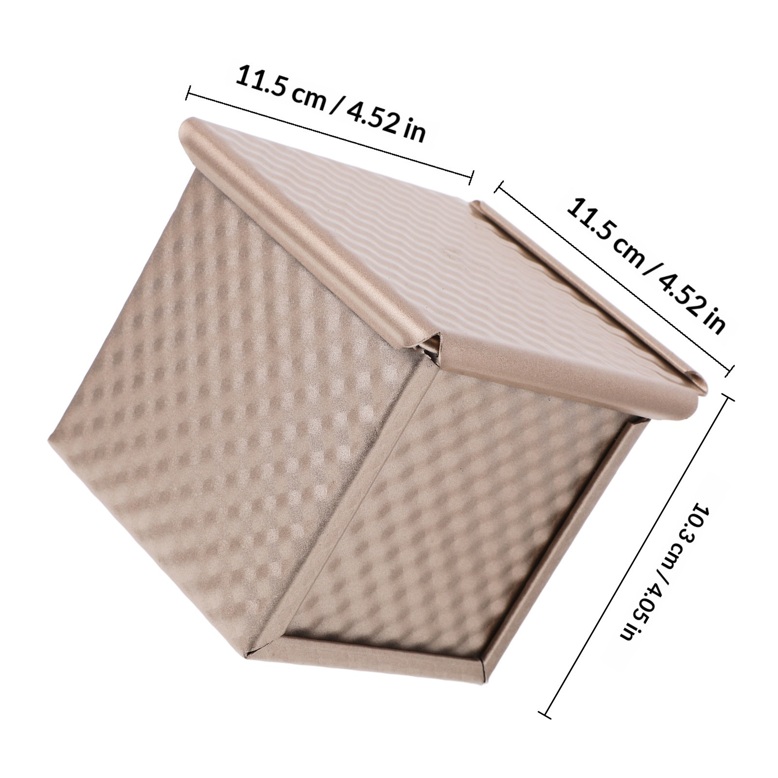 Mini Pullman Loaf Pan Non Stic - Kitchen Baking Pan 评论和价格