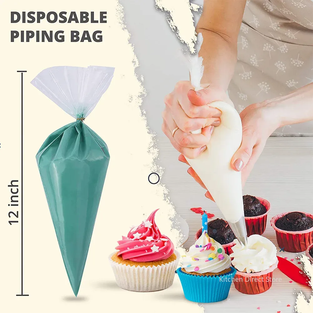 20/50/100PCS Disposable Food P - Piping Bag Disposable 评论和价格