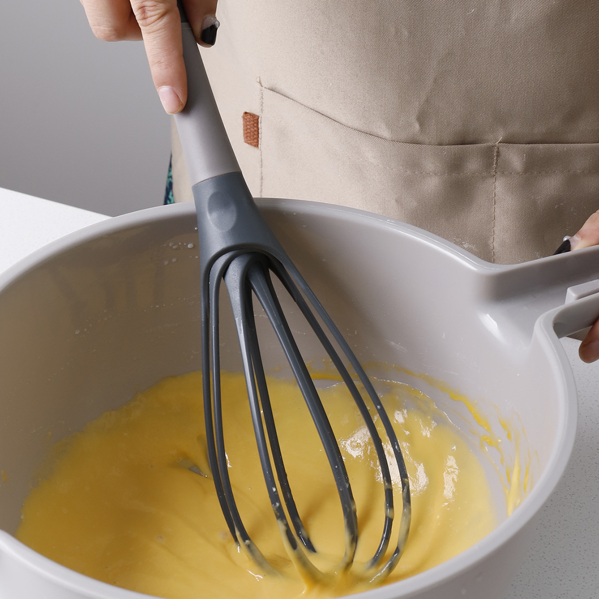 1pcs Egg Beater Rotated Egg Mi - Kitchen Baking Blender 评论和价格