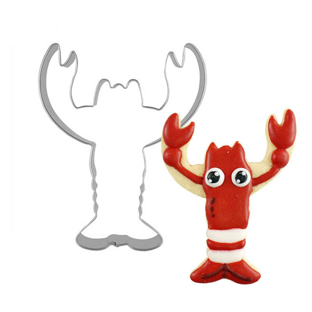 4pcs Lobster Shape Cookie Cutt - Baking Kitchen Design 评论和价格