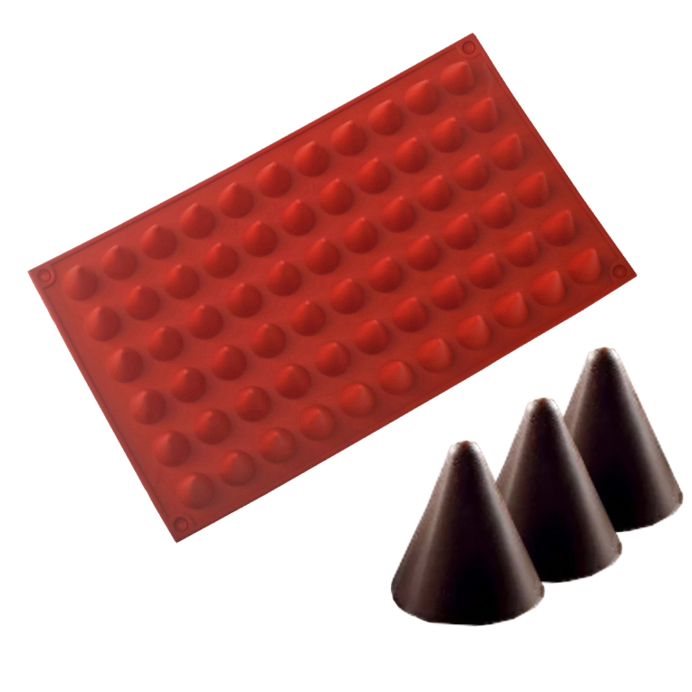 66-Cells Cone Chocolate Baking - Kitchen Accessories For Baking 评论和价格