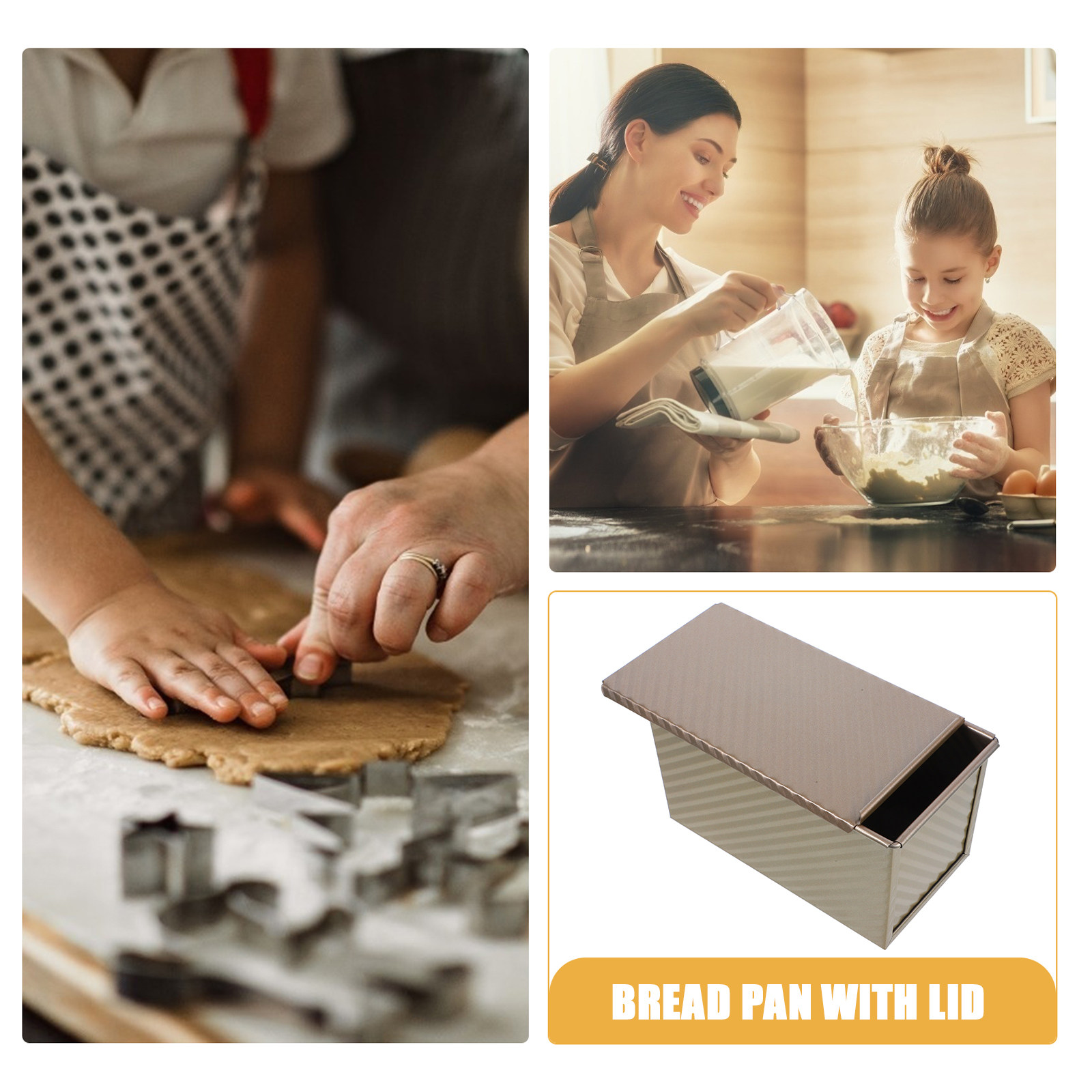Metal Toast Bread Baking Mold  - Kitchen Baking Pan 评论和价格