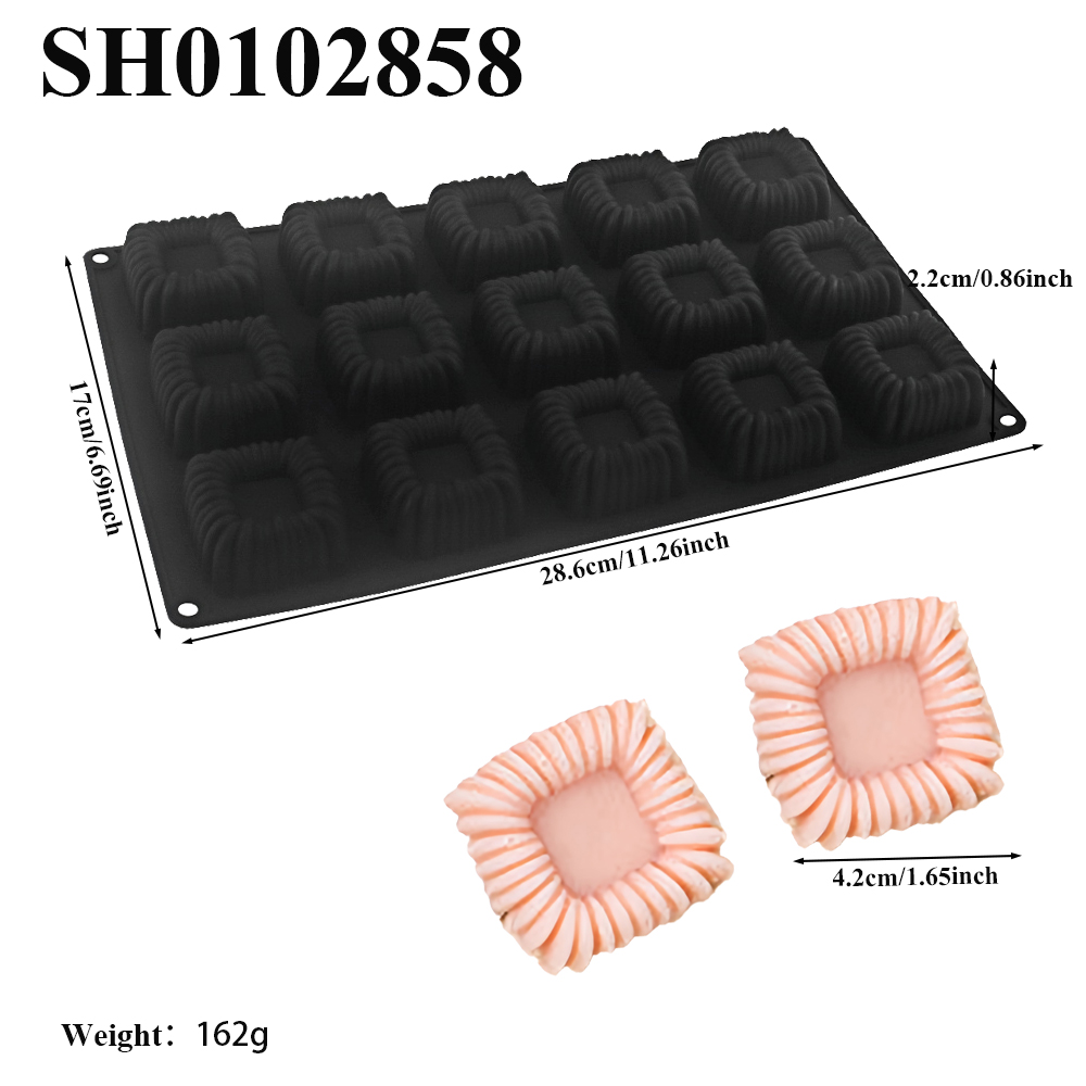 15-Cell Square Coil Texture De - Baking Kitchen Design 评论和价格