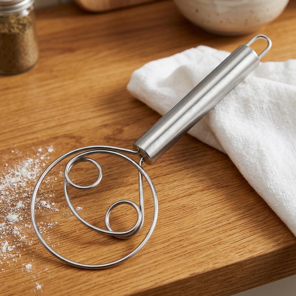 Dough Whisk Bread Mixer Stainl - Kitchen Baking Blender 评论和价格