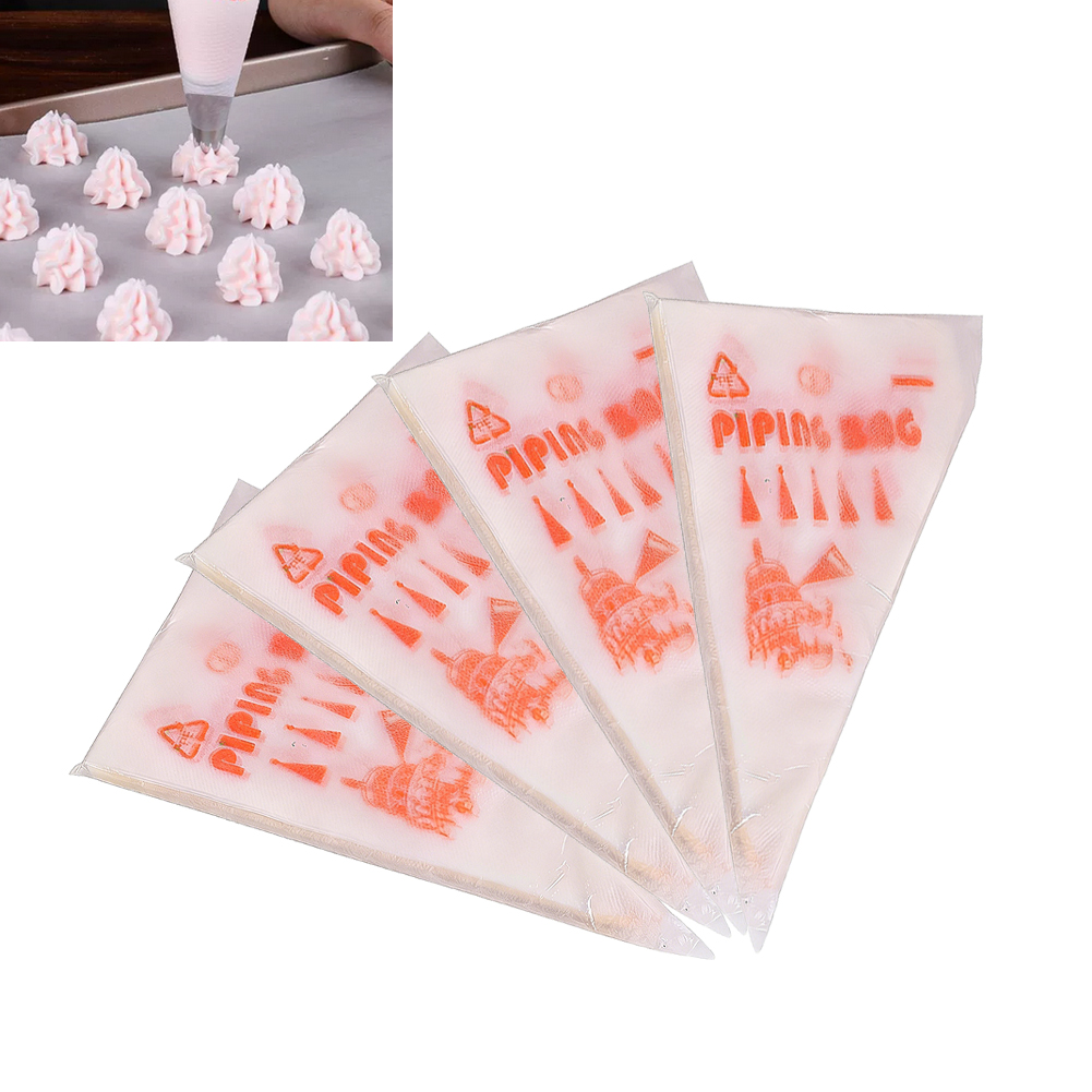 100PCS Thick Disposable Pastry - Piping Bag Disposable 评论和价格