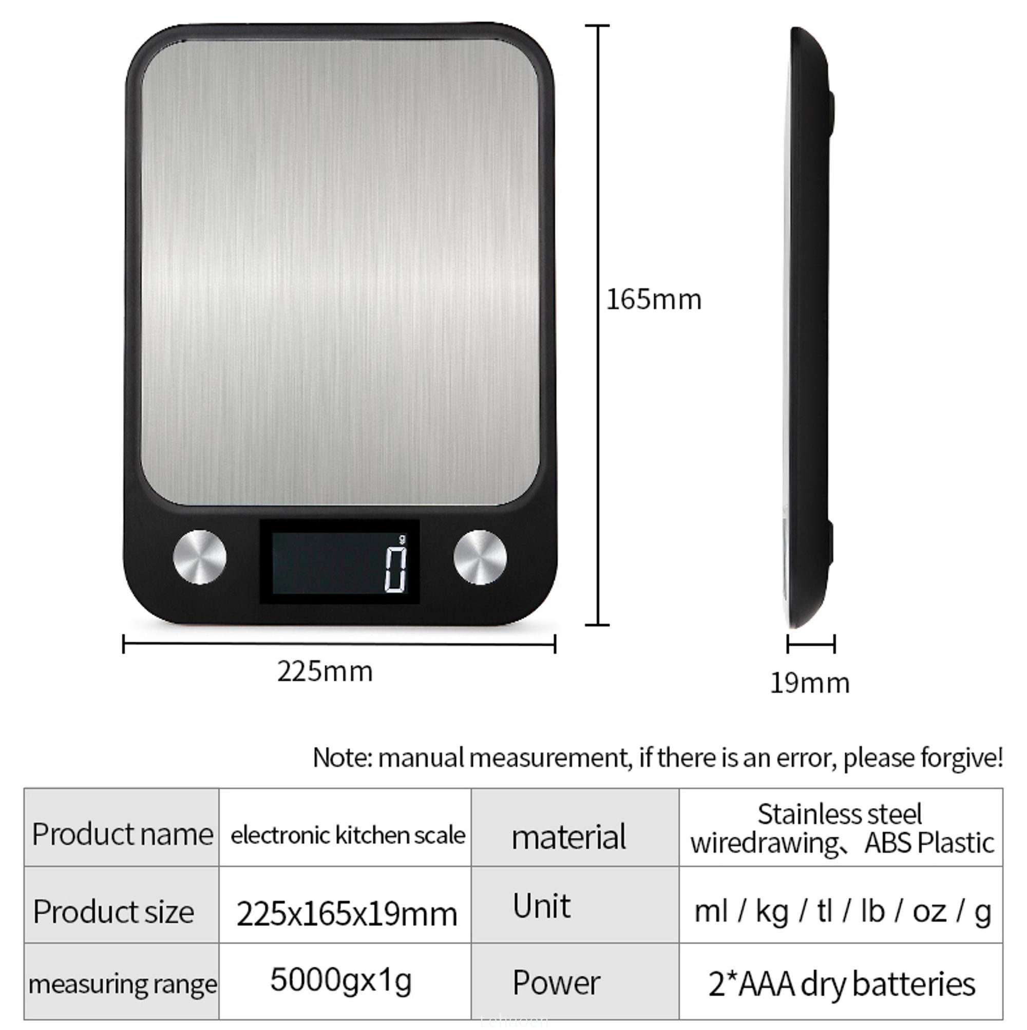 Kitchen Scale 5/10/15Kg Weighi - Kitchen Design For Baking 评论和价格