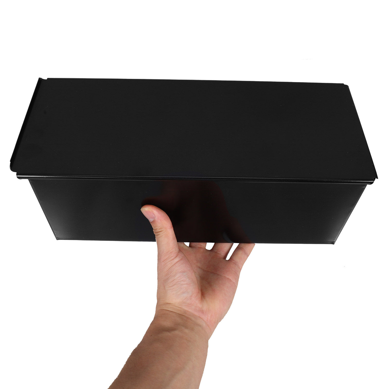1Pcs Black Loaf Pan with Lid N - Kitchen Baking Pan 评论和价格