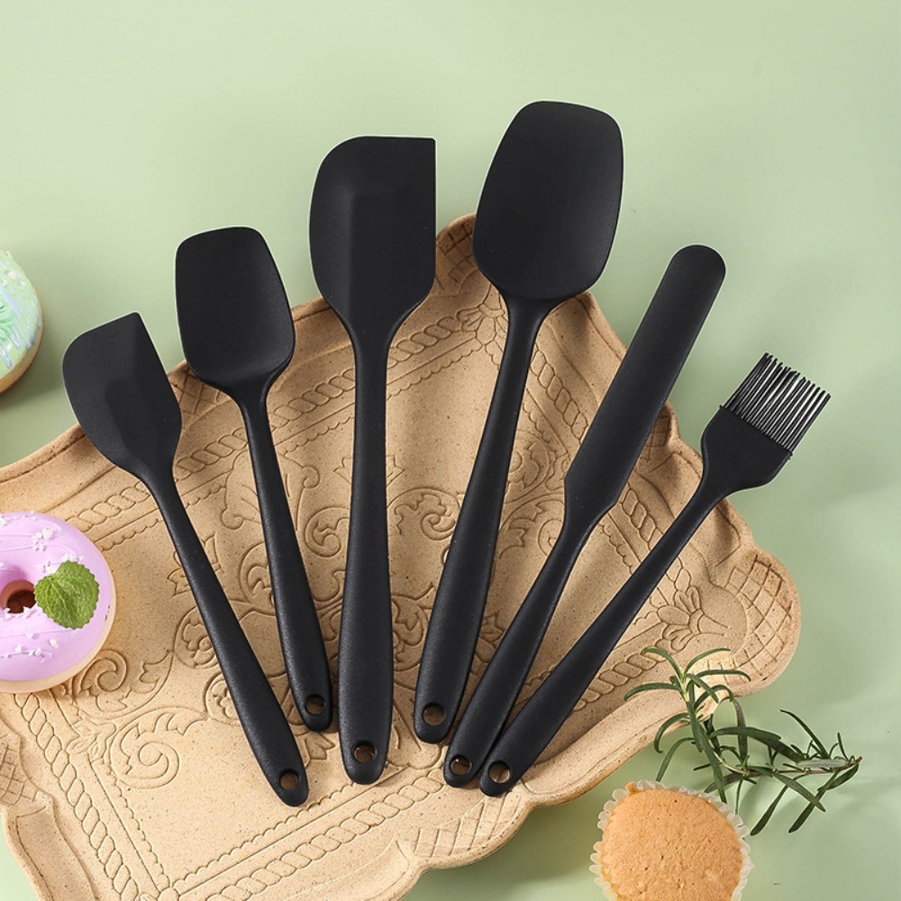 6pc Silicone Spatula Set Seaml - Baking Kitchen Set Up 评论和价格