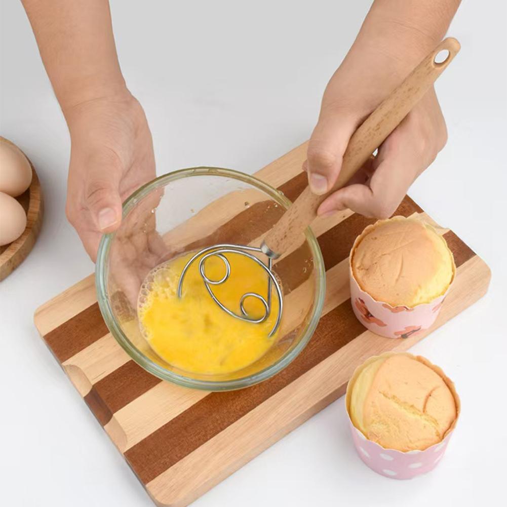 Cake Tools Danish Dough Whisk  - Kitchen Baking Blender 评论和价格