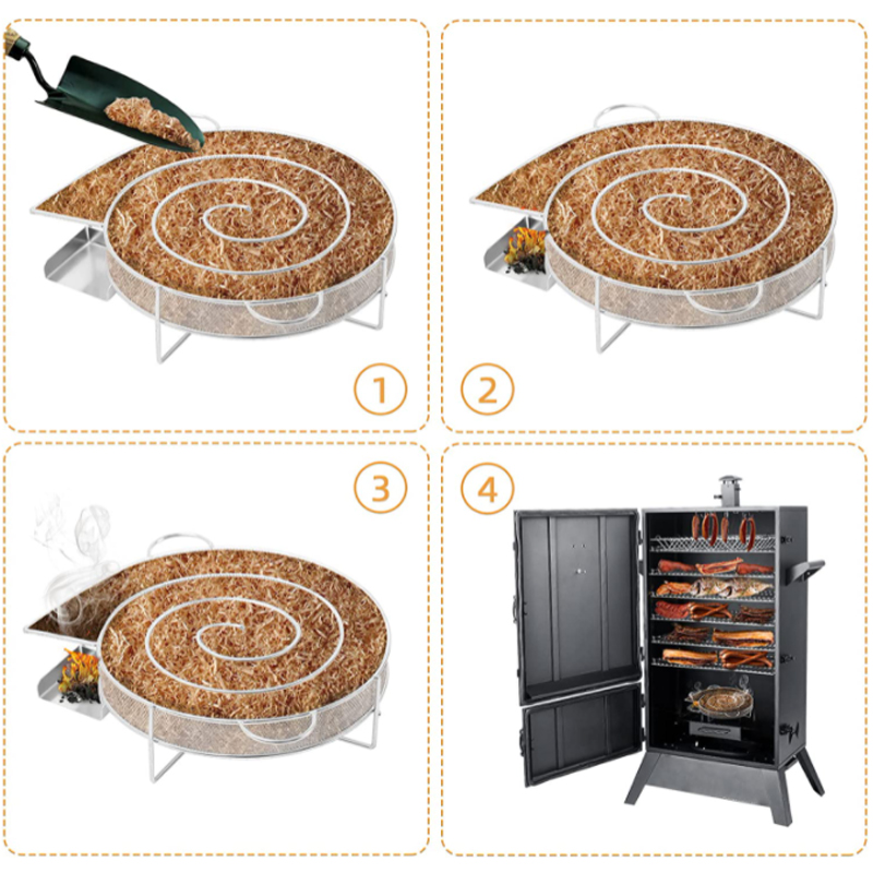 Cold Smoke Generator BBQ Acces - Kitchen Baking Tray Organiser 评论和价格