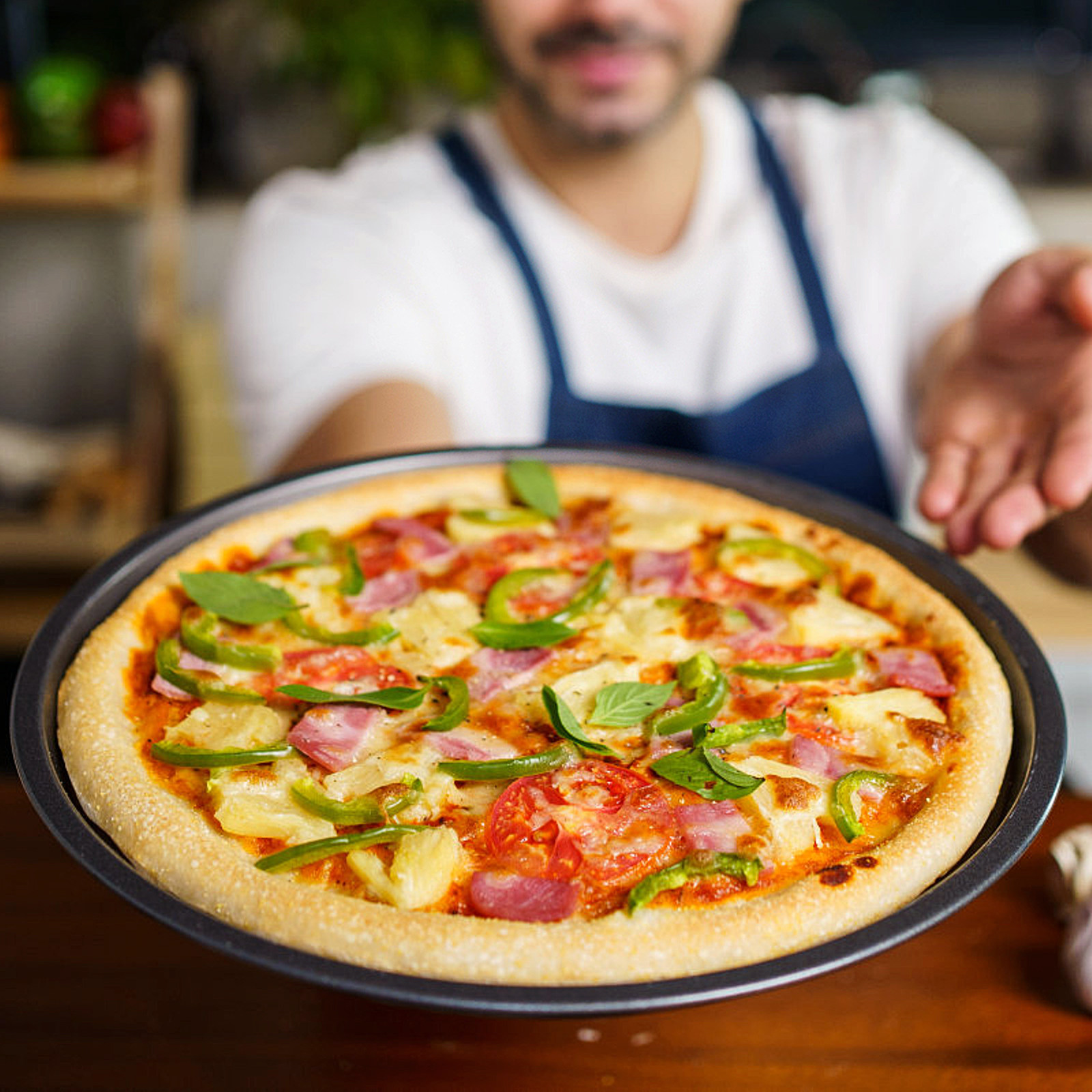 Round Nonstick Pizza Pan Carbo - Kitchen Baking Pan 评论和价格
