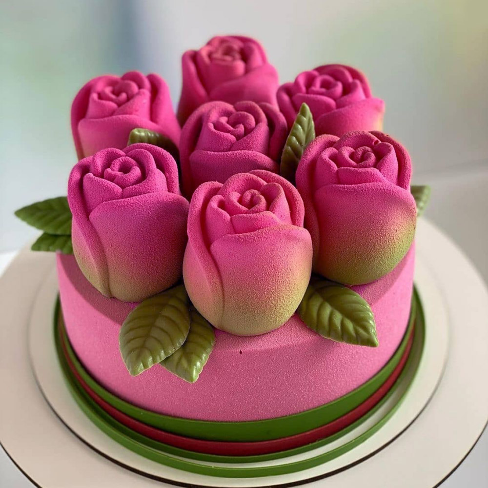 Valentine's Day 15-Cell Rose B - Baking Kitchen Design 评论和价格