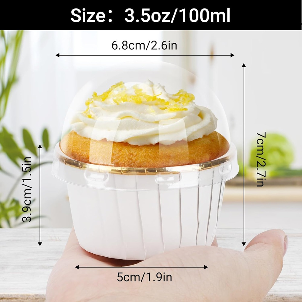50 pcs Muffins Cup Paper Cupca - Kitchen With Baking Area 评论和价格