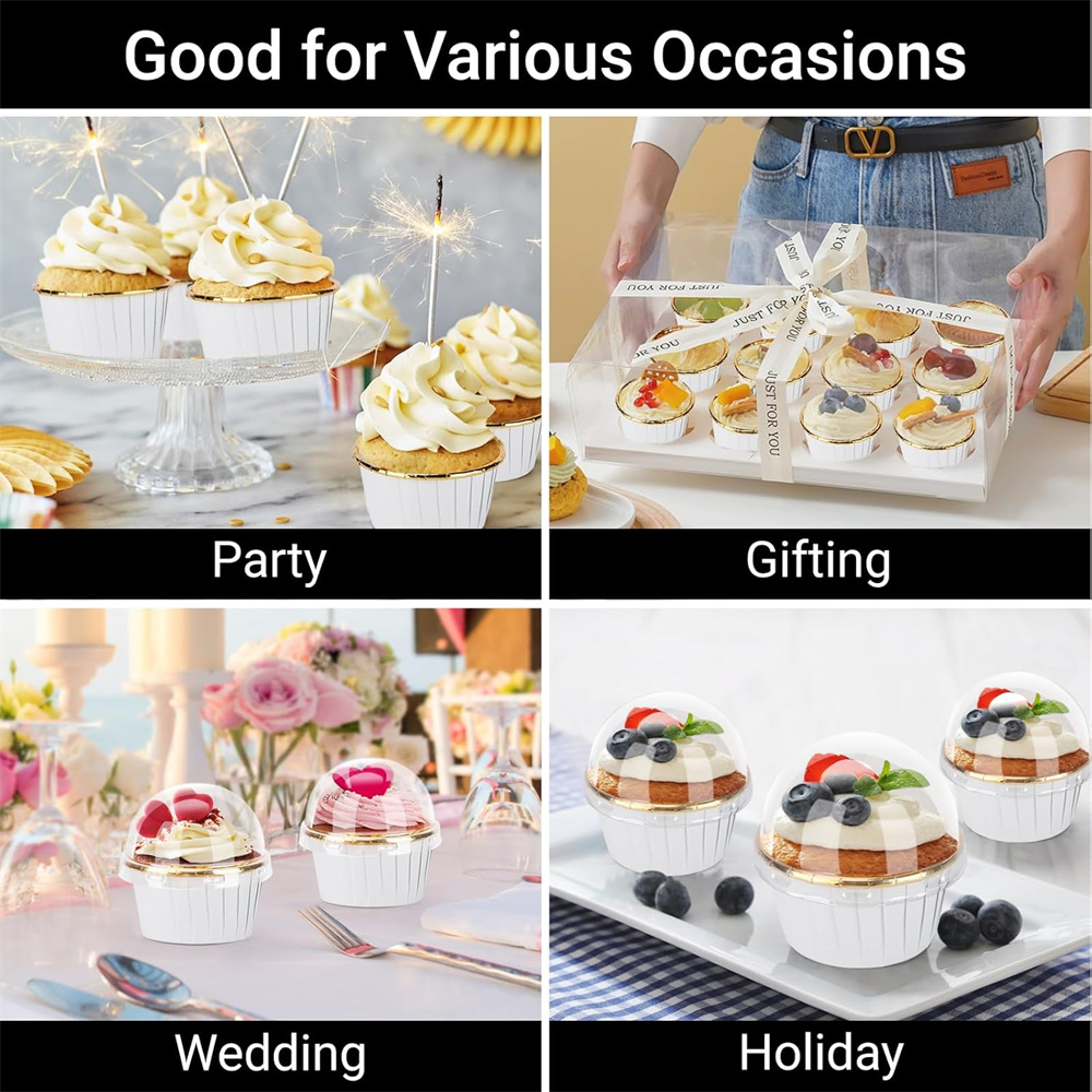50 pcs Muffins Cup Paper Cupca - Kitchen With Baking Area 评论和价格