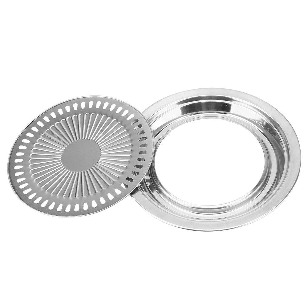 Smokeless Barbecue Grill Pan N - Kitchen Baking Tray Organiser 评论和价格