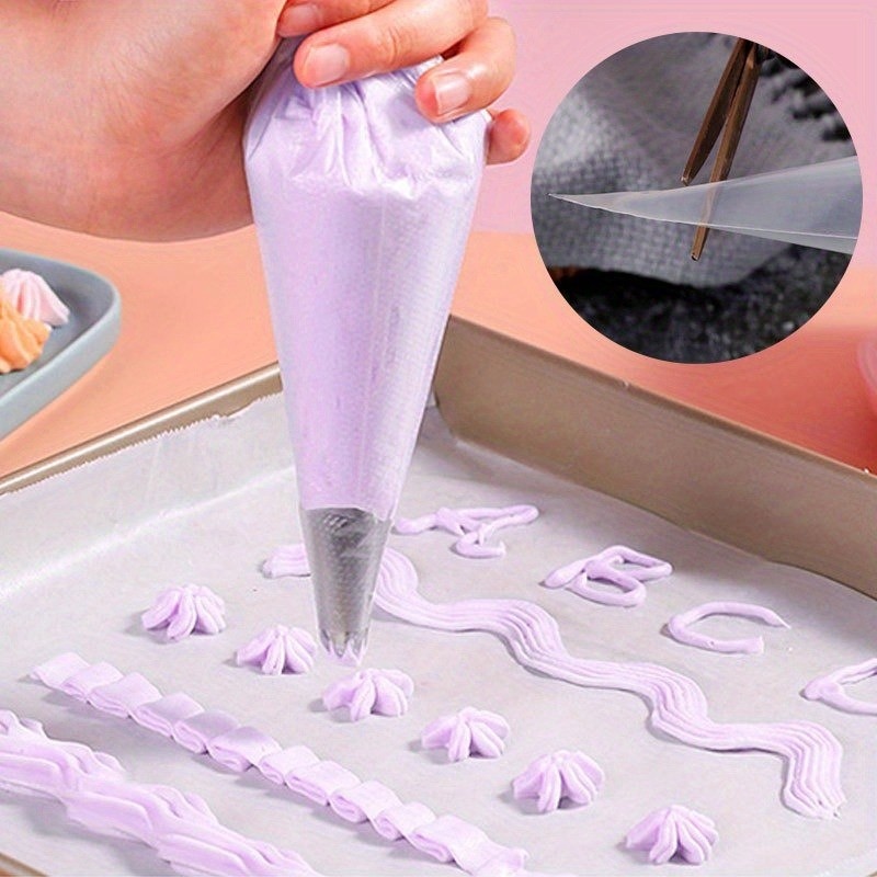 100 Pce - Disposable Piping Ba - Piping Bag Disposable 评论和价格