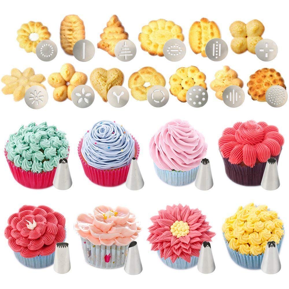 LMETJMA Cookie Press Kit Biscu - Piping Bag Disposable 评论和价格