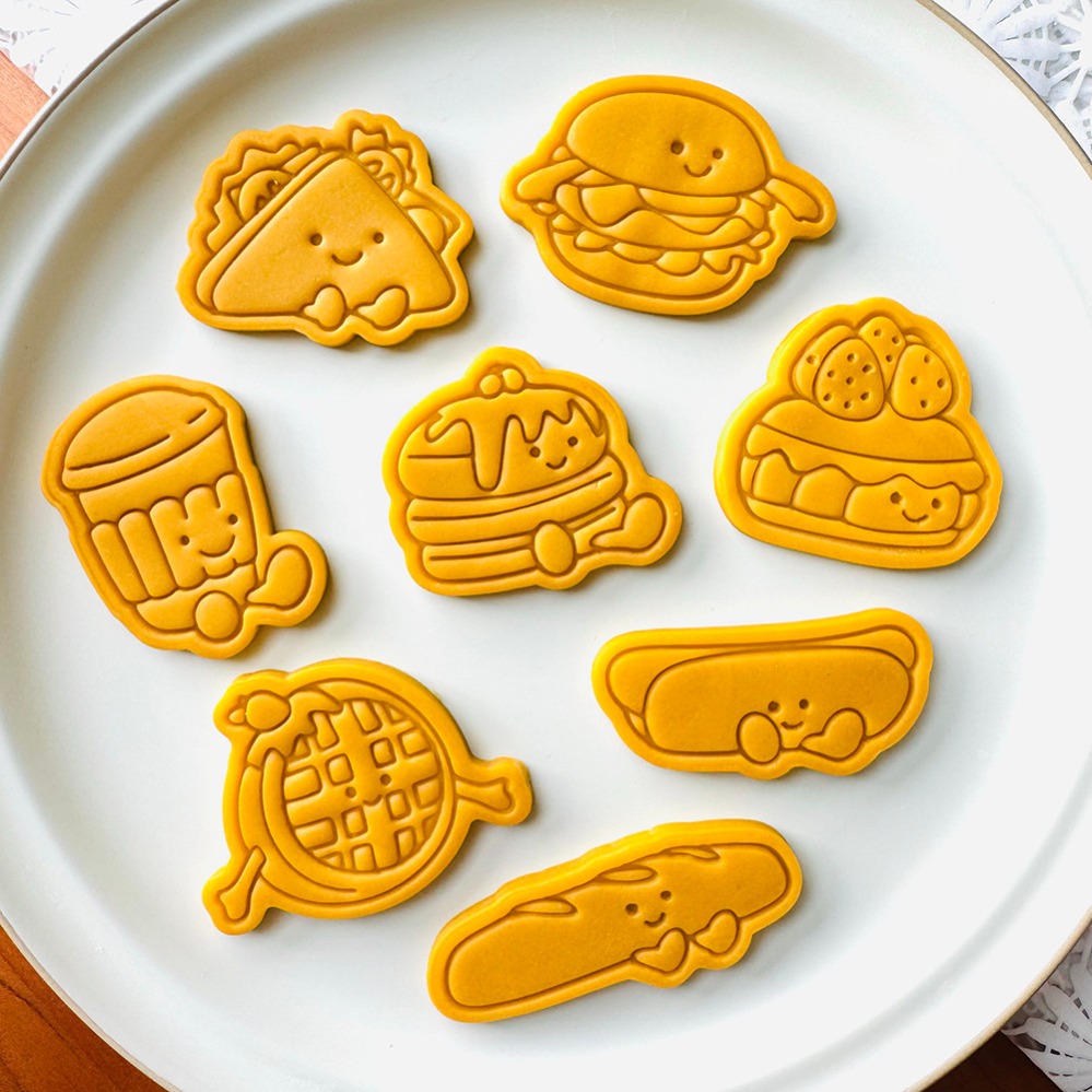 Cute Burger Sandwich Cookie Cu - Kitchen Baking Supplies 评论和价格