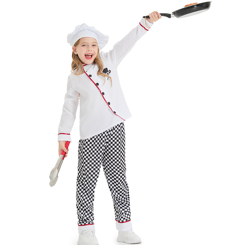 Children's Baking Chef Costume - Baking Kitchen Set Up 评论和价格