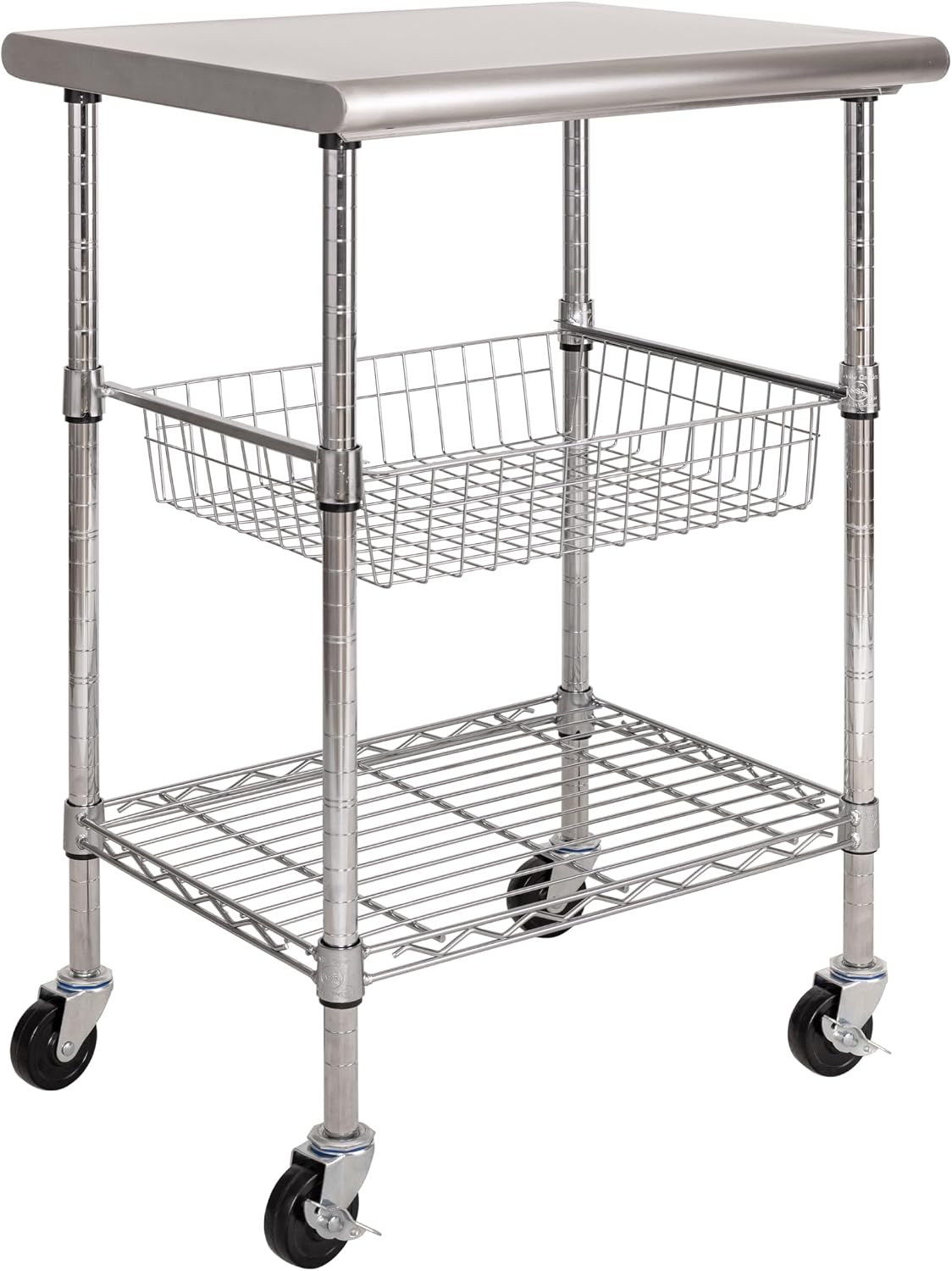 Stainless Steel Commercial Pre - Kitchen Baking Cart 评论和价格