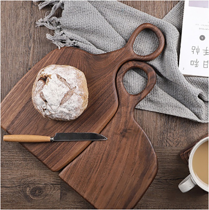 Black Walnut Solid Chopping Bo - Kitchen With Baking Area 评论和价格