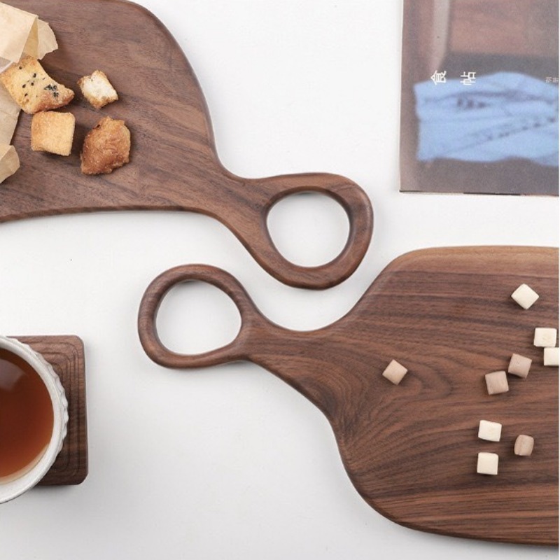 Black Walnut Solid Chopping Bo - Kitchen With Baking Area 评论和价格