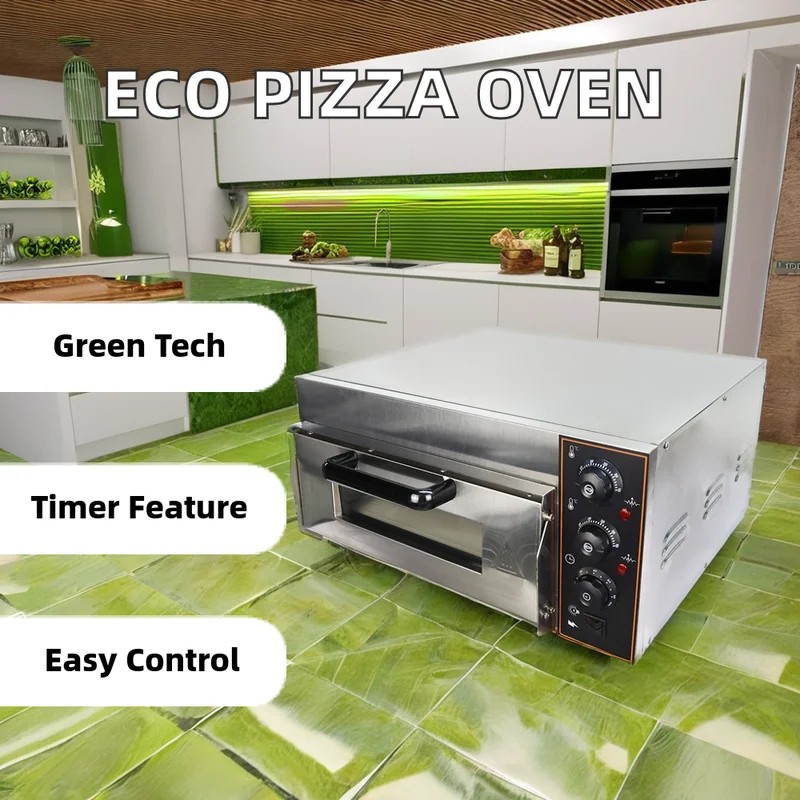 Stainless Steel Single Deck Pi - Commercial Kitchen Baking Equipment 评论和价格