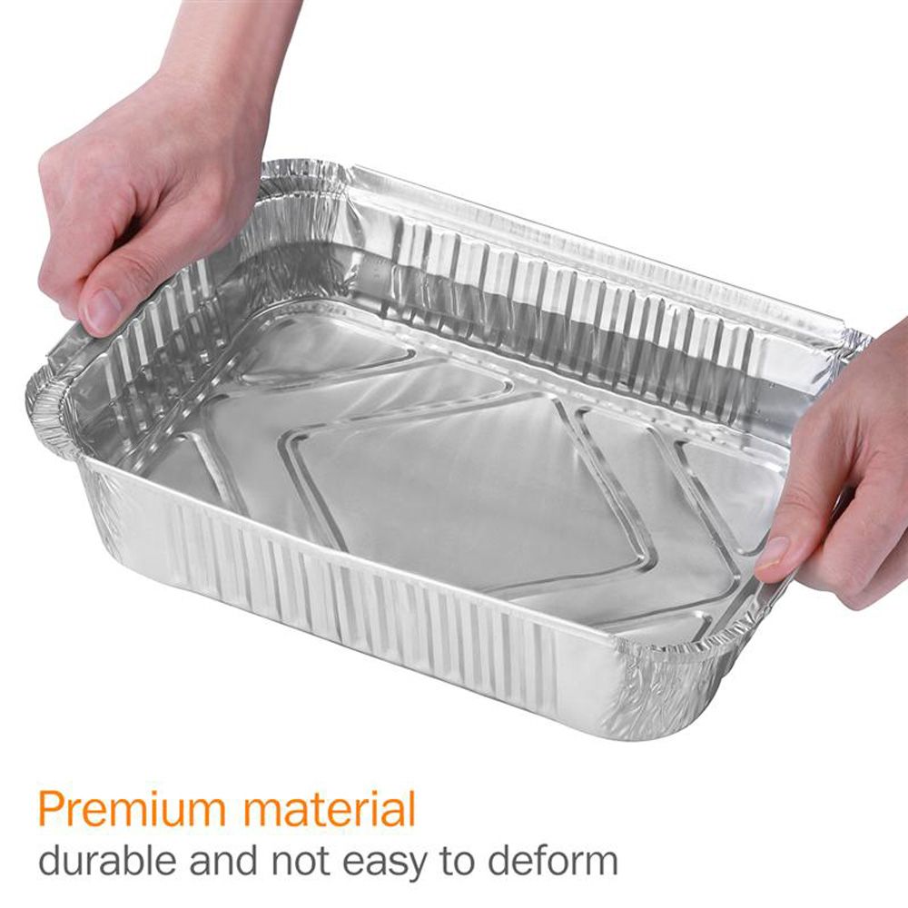Disposable BBQ Drip Pans Alumi - Kitchen Baking Tray Organiser 评论和价格
