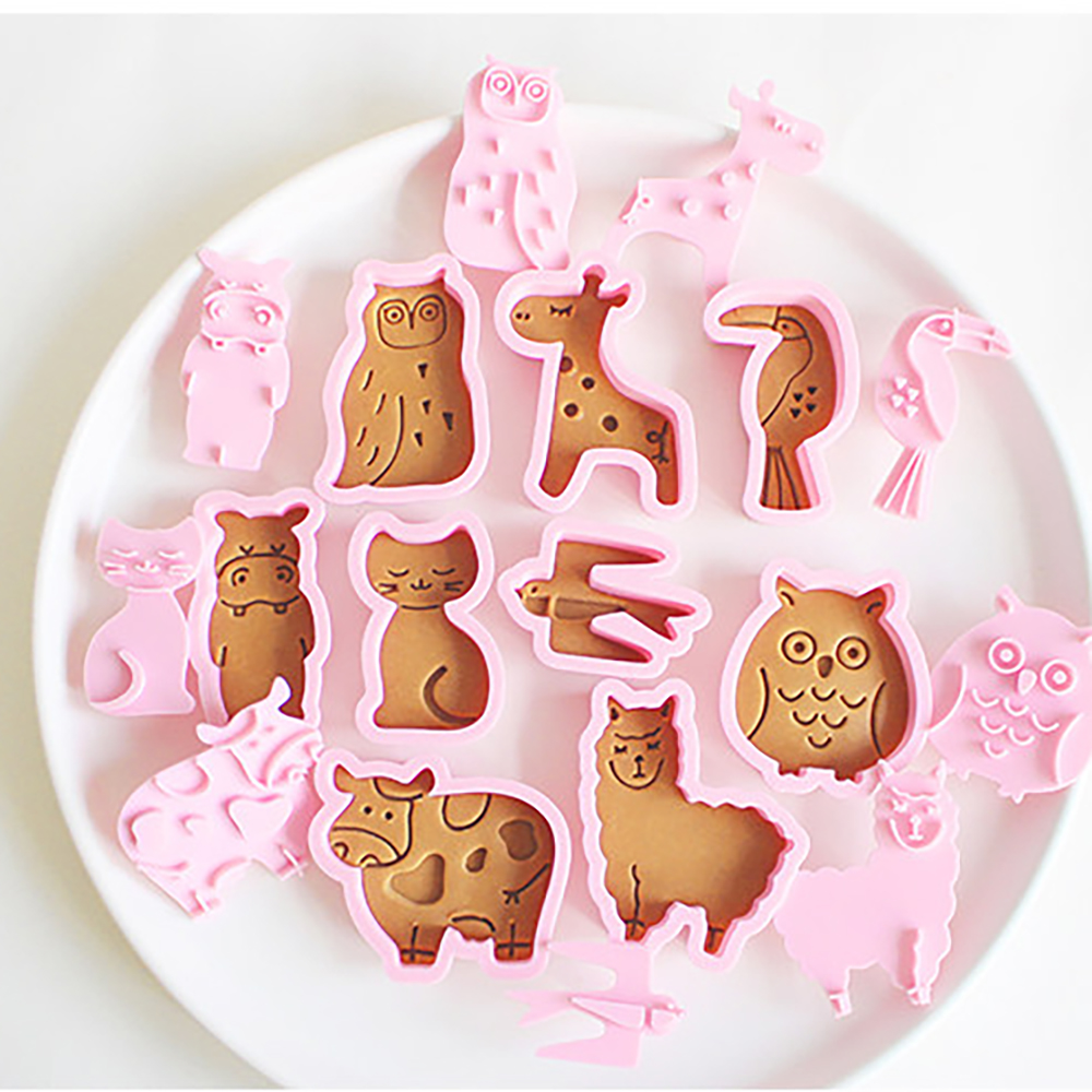 Zoo Animals Cookie Cutters Abs - Kitchen Baking Supplies 评论和价格