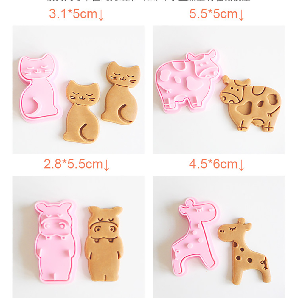 Zoo Animals Cookie Cutters Abs - Kitchen Baking Supplies 评论和价格