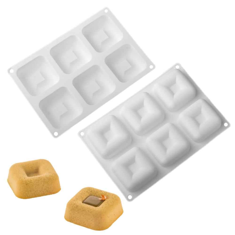 Savarin Mousse Cake Mold Squar - Baking Kitchen Design 评论和价格