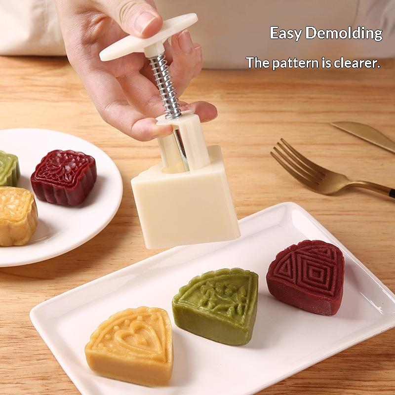 1 Set DIY Mooncake Mold Plasti - Kitchen Baking Torch 评论和价格