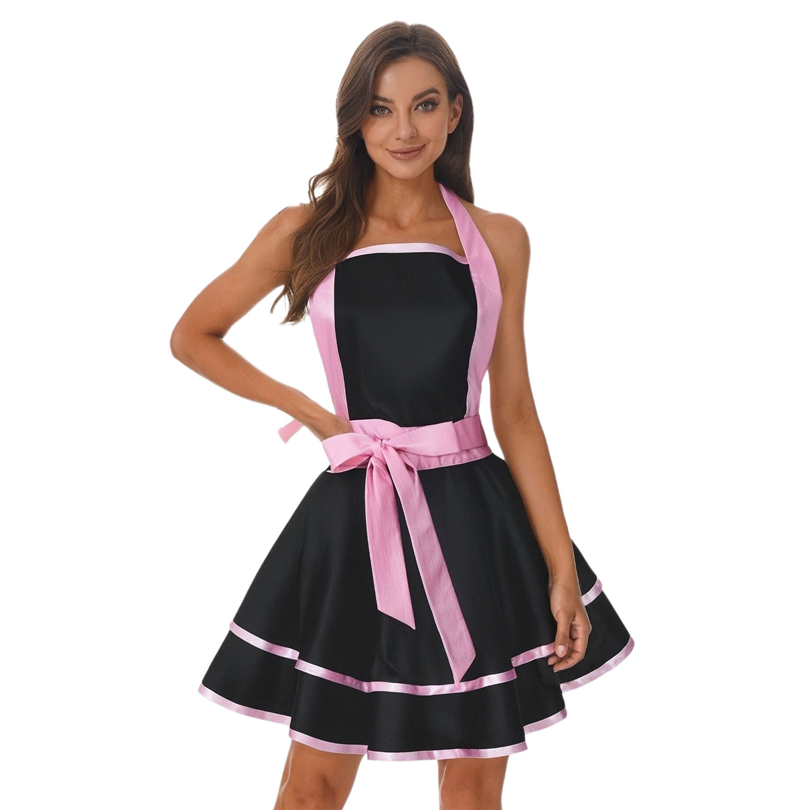 One Size Kitchen Apron Retro 5 - Baking Kitchen Set Up 评论和价格