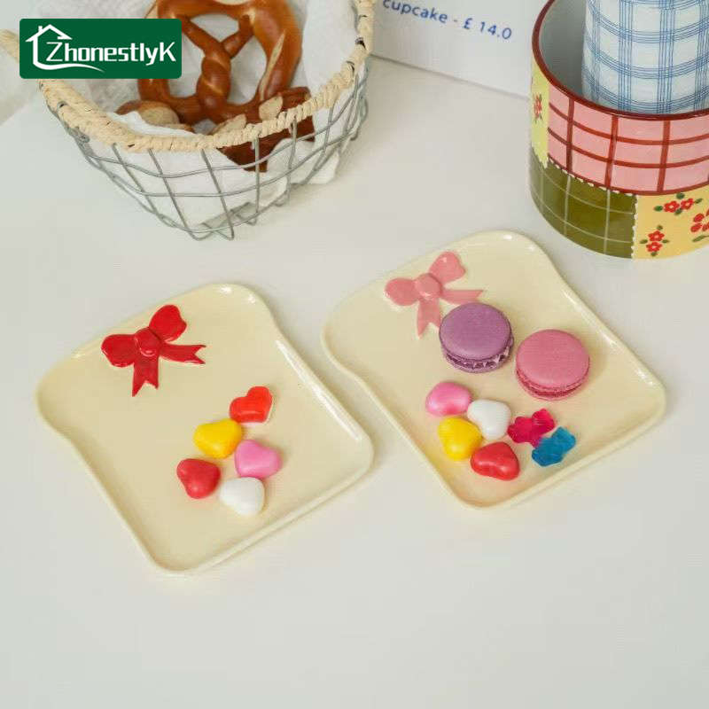 Exquisite Bow Shaped Sauce Cer - Kitchen Baking Dishes 评论和价格