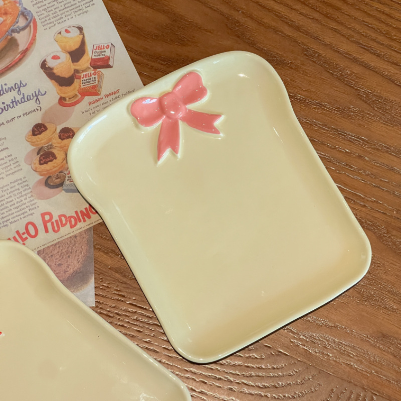 Exquisite Bow Shaped Sauce Cer - Kitchen Baking Dishes 评论和价格