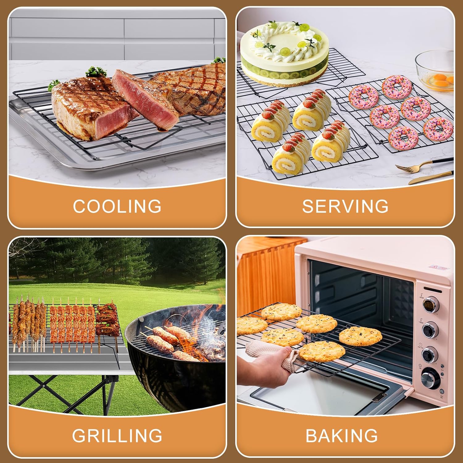 3-Tier Cooling Racks, Stackabl - Kitchen Baking Supplies 评论和价格