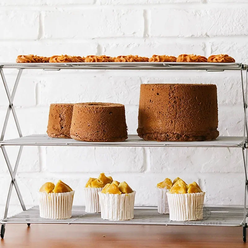 Foldable Multi-Layer Cake Cool - Kitchen Accessories For Baking 评论和价格