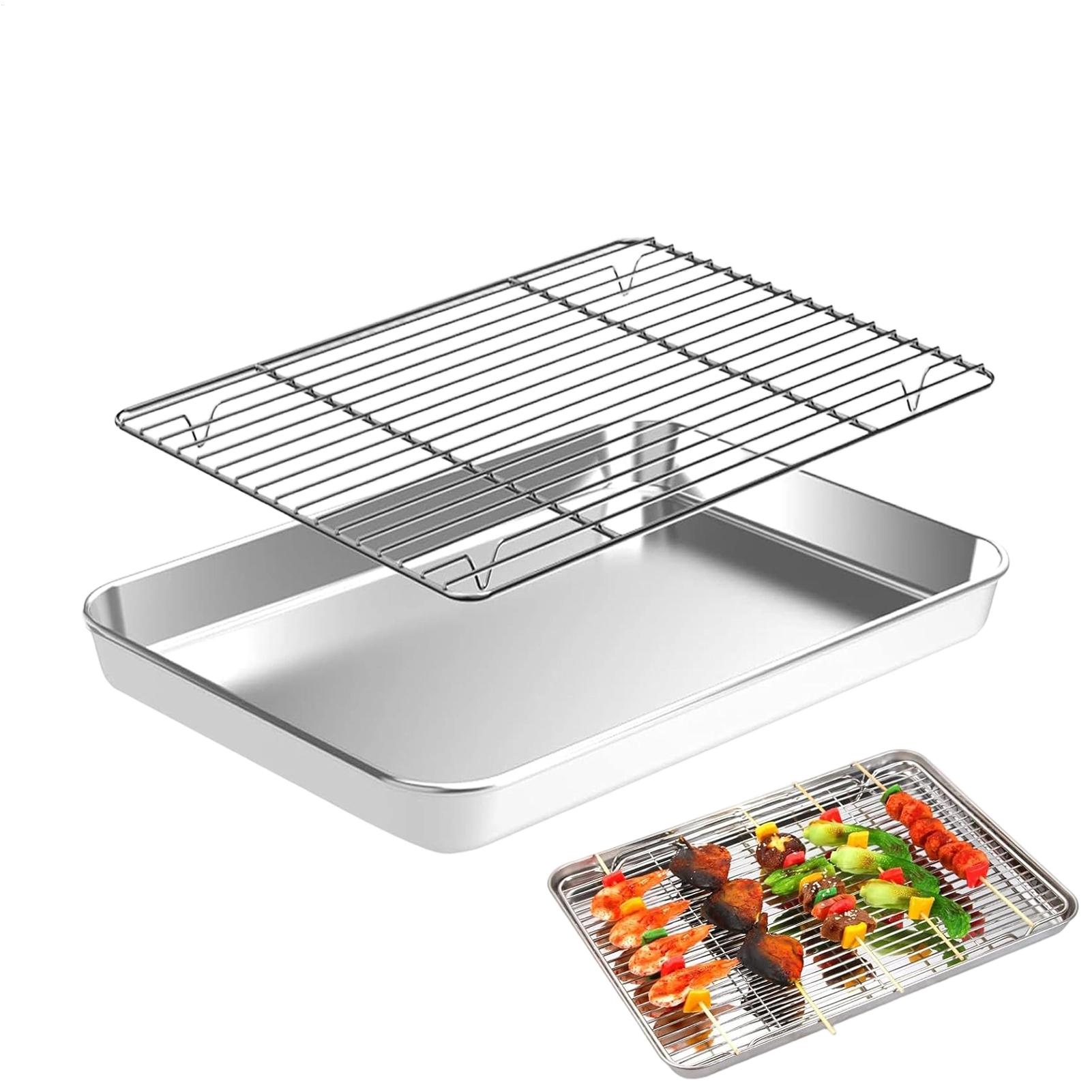 Baking Tray with Removable Coo - Kitchen Baking Cart 评论和价格