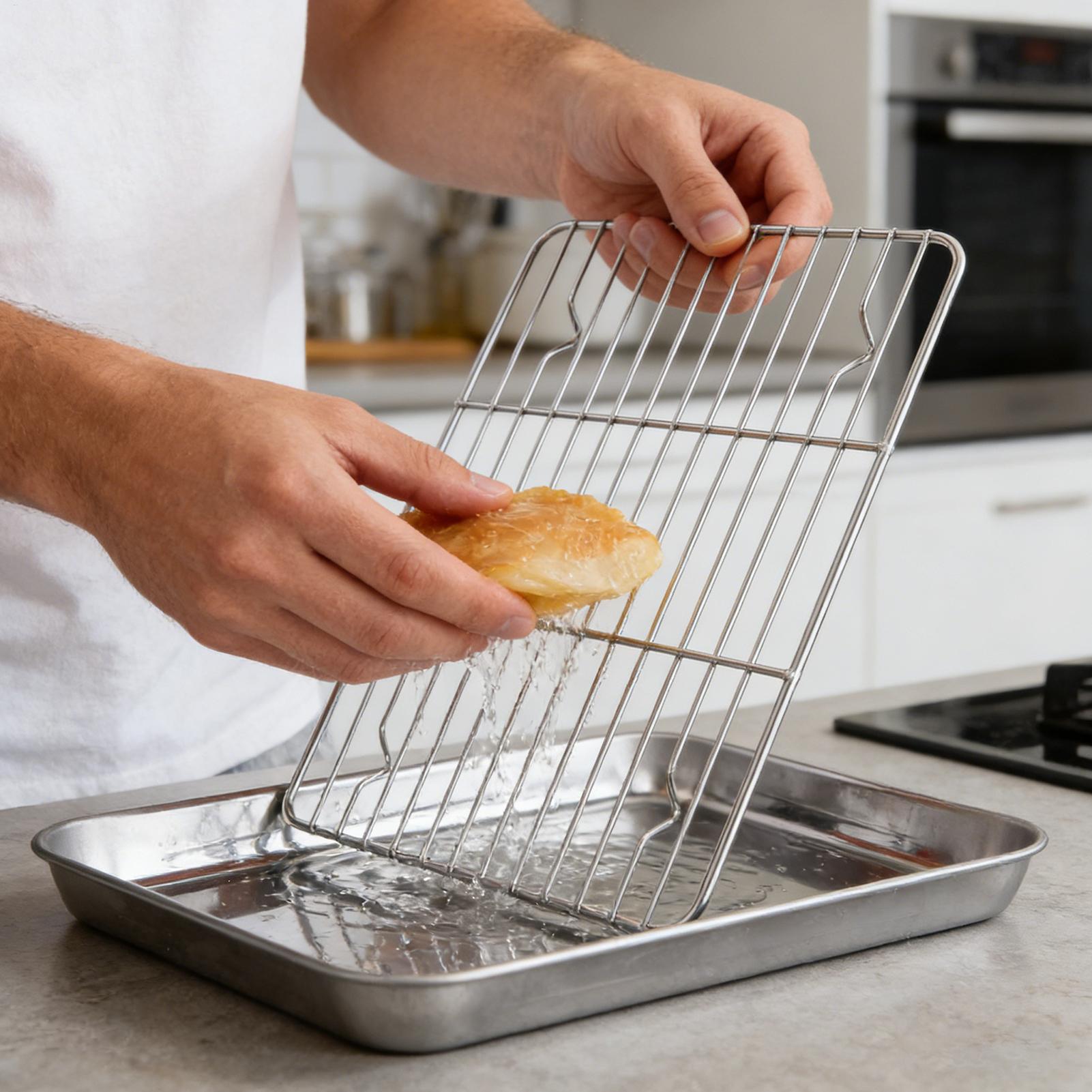 Baking Tray with Removable Coo - Kitchen Baking Cart 评论和价格