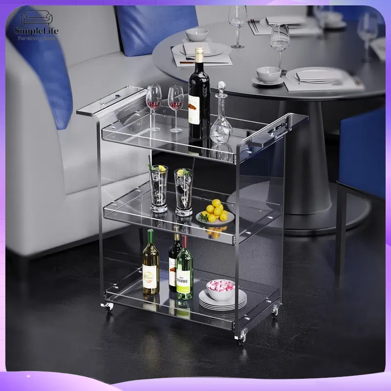 Modern 3-Tier Kitchen Cart wit - Kitchen Baking Cart 评论和价格