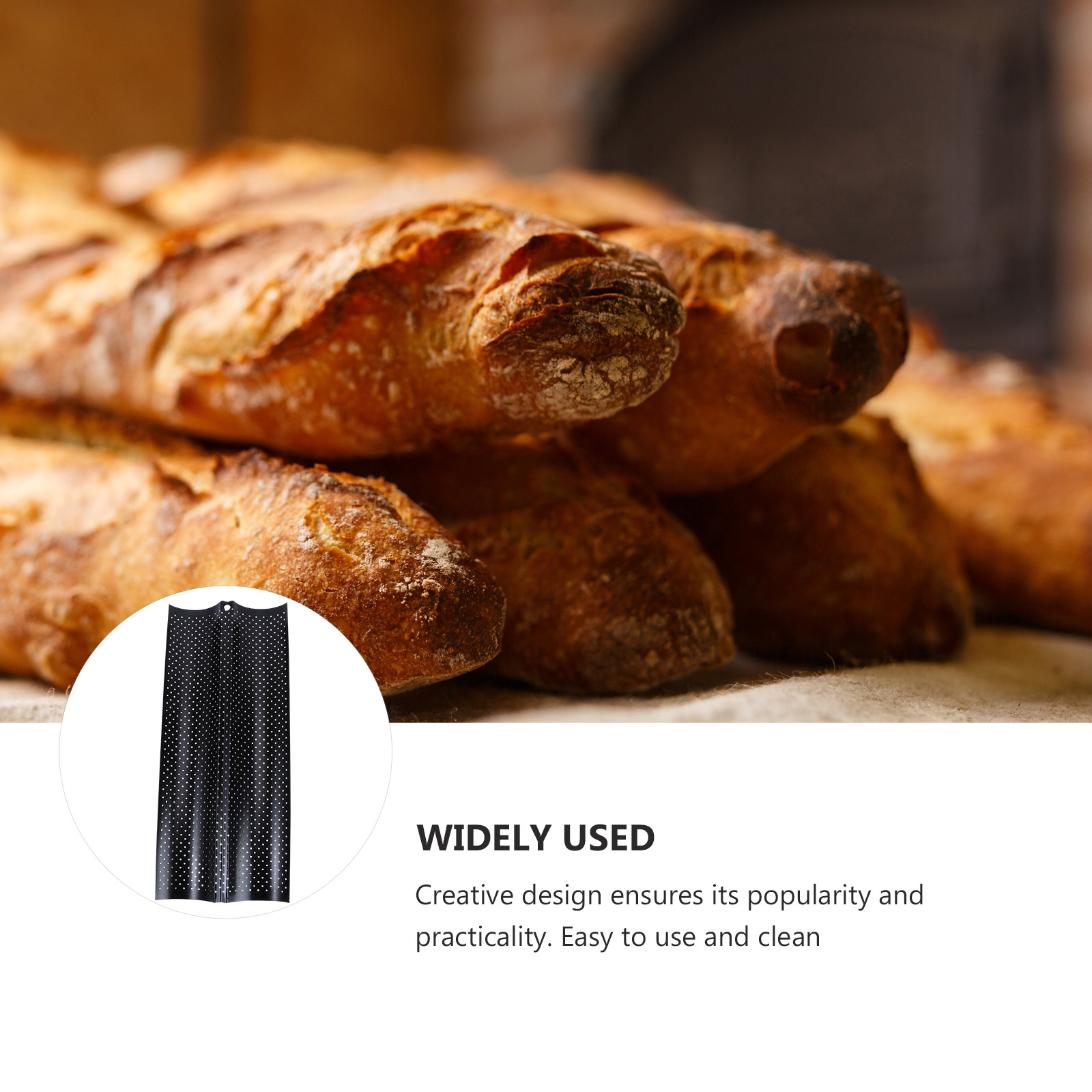 2-Slot French Bread Baking Mou - Baking Kitchen Design 评论和价格