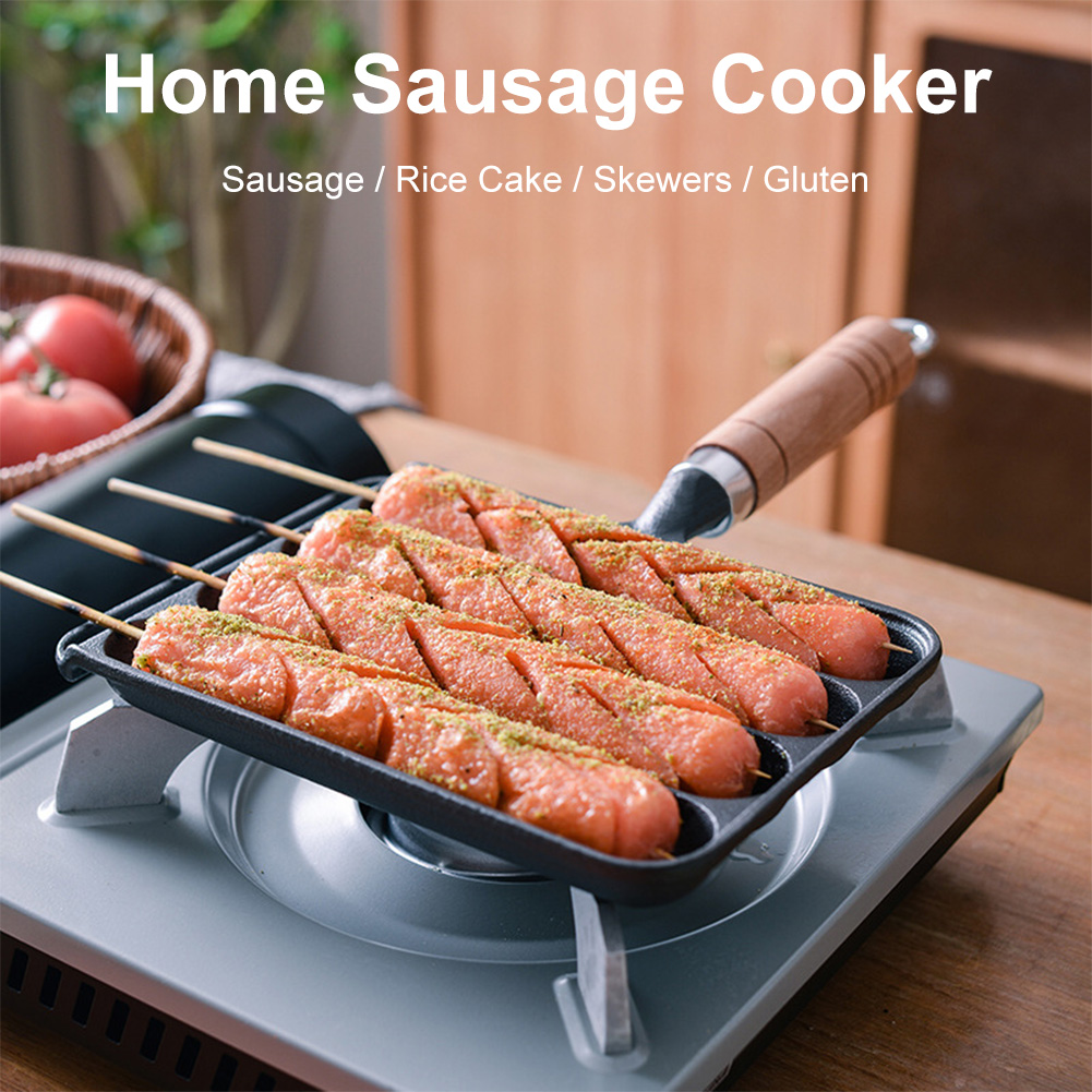 Cast Iron Pre-Seasoned Pot Non - Kitchen Baking Tray Organiser 评论和价格