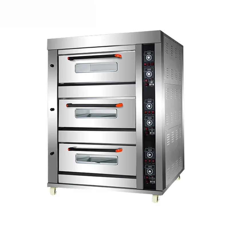 Guangzhou 3 Deck 6 Trays Comme - Commercial Kitchen Baking Equipment 评论和价格